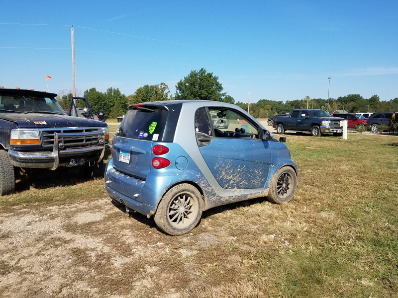 Illustration for article titled Finally took a smart for some legit offroading.